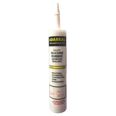 Adaseal International 10.3 Oz. Silicone - Blk 10303